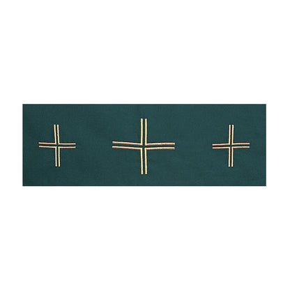 Washable Fitted Altar Cloth - Design BVSL5 Available In 6 Liturgical Colours