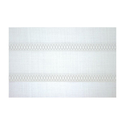 Finto Gigliuccio Ivory Cotta with Double Embroidered Bands