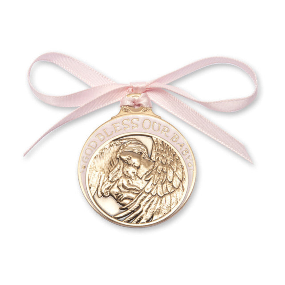 Crib Medal Baby with Angel 4300P