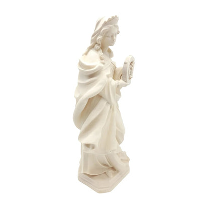 Saint Catherine of Alexandria Statue - Val Gardena Wood Sculpture