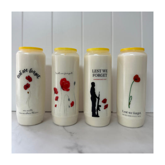 9-Day Sanctuary Tribute Memorial Candles