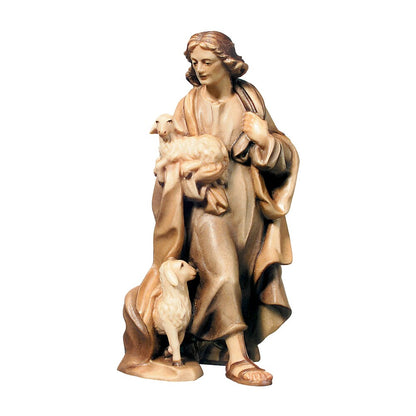 Pastor with Lamb - Maple Wood