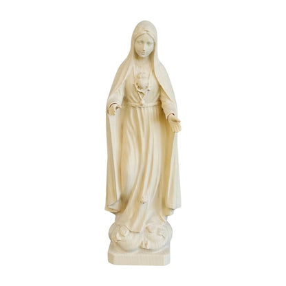 Immaculate Heart of Mary (Sacred Heart) Statue in Val Gardena Wood