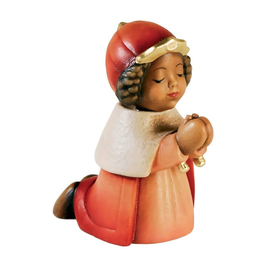 Kneeling King Caspar Wise Man- Maple Wood