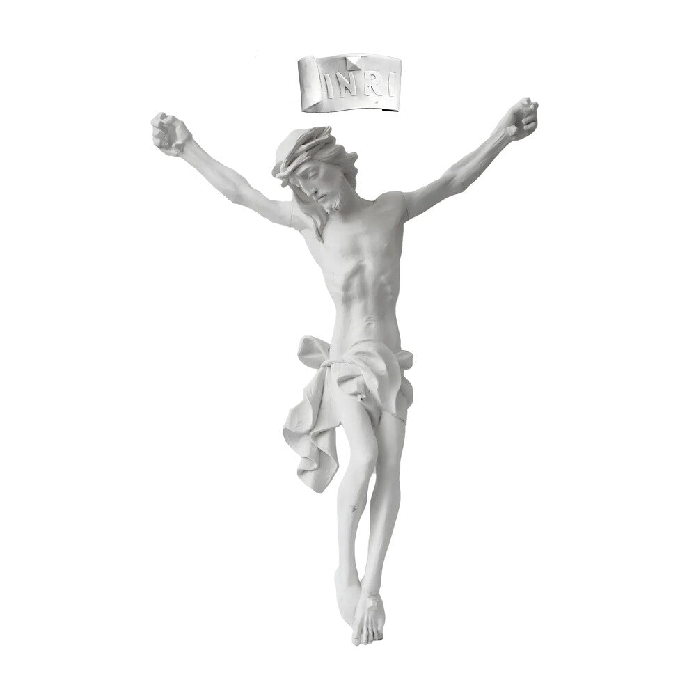 Body of Christ Fiberglass Sculpture Hand-Painted | Sacred Art Val Gardena