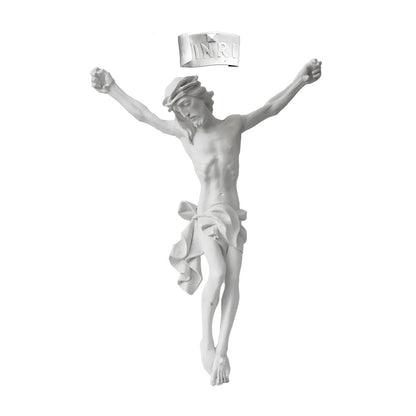 Body of Christ Fiberglass Sculpture Hand-Painted | Sacred Art Val Gardena