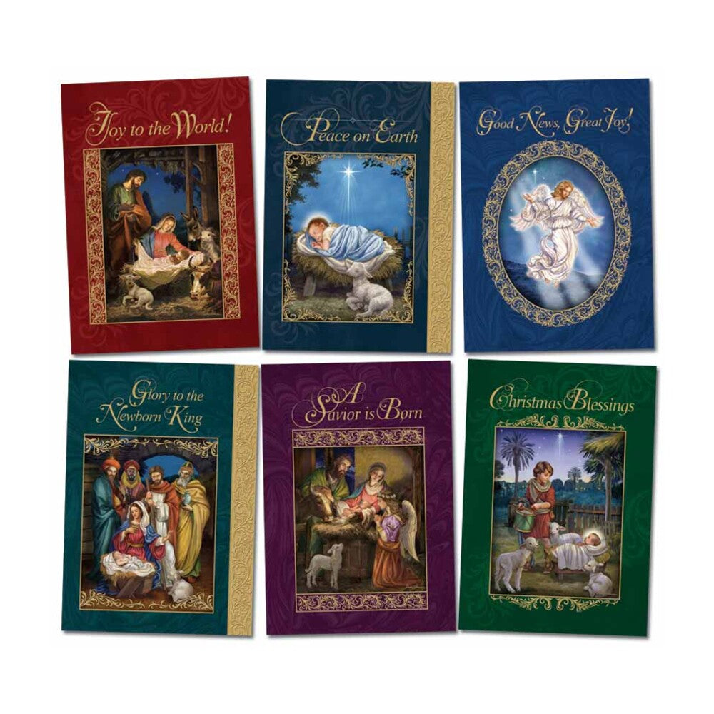 God's Gift of Love Christmas Cards - 24 Cards