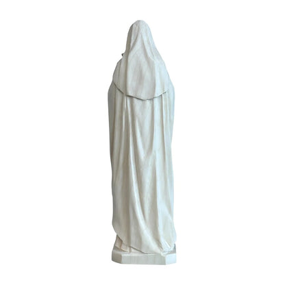 Statue of Saint Thérèse of Lisieux in hand-carved and hand-painted wood