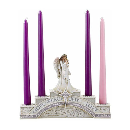 Angel Advent Candleholder