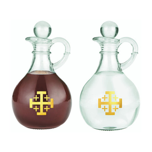Jerusalem Cross Cruet Set