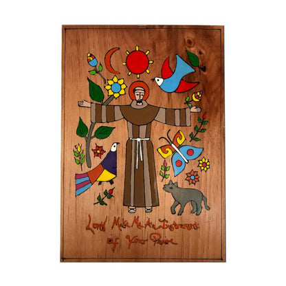 St Francis Plaque