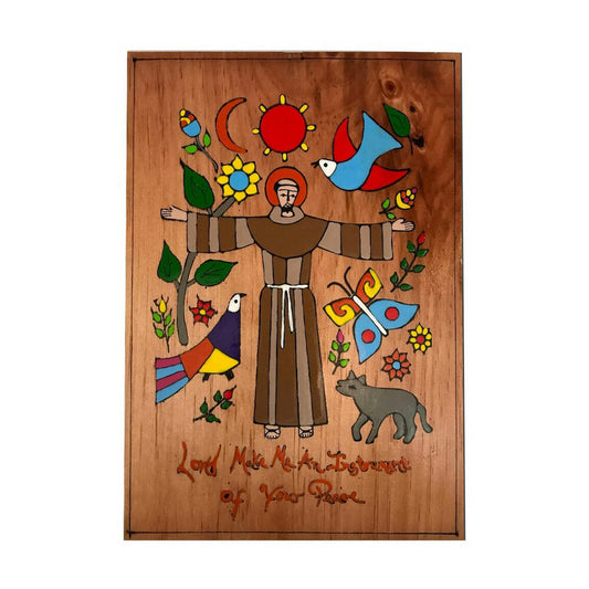 St Francis Plaque