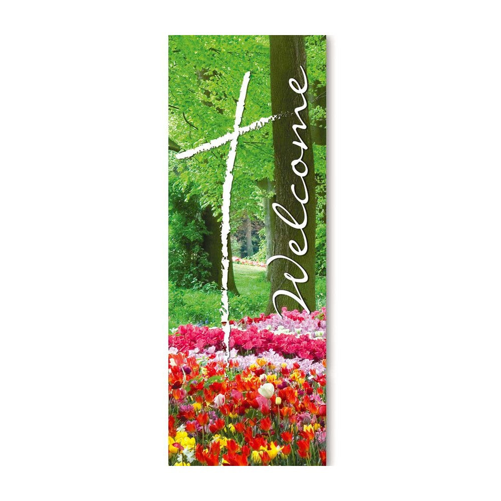 Seasonal Welcome Hanging Series Spring Banner