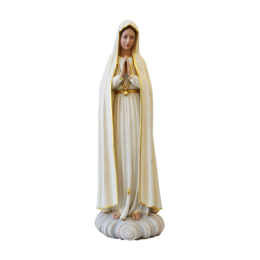 Virgin Pilgrim of Fátima statue | Handmade Fiberglass Sculpture