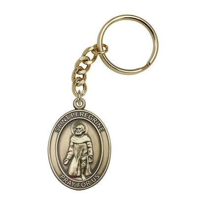 St. Peregrine Keychain