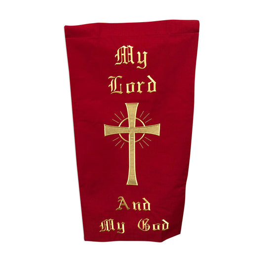 Red Banner 'My Lord And My God'