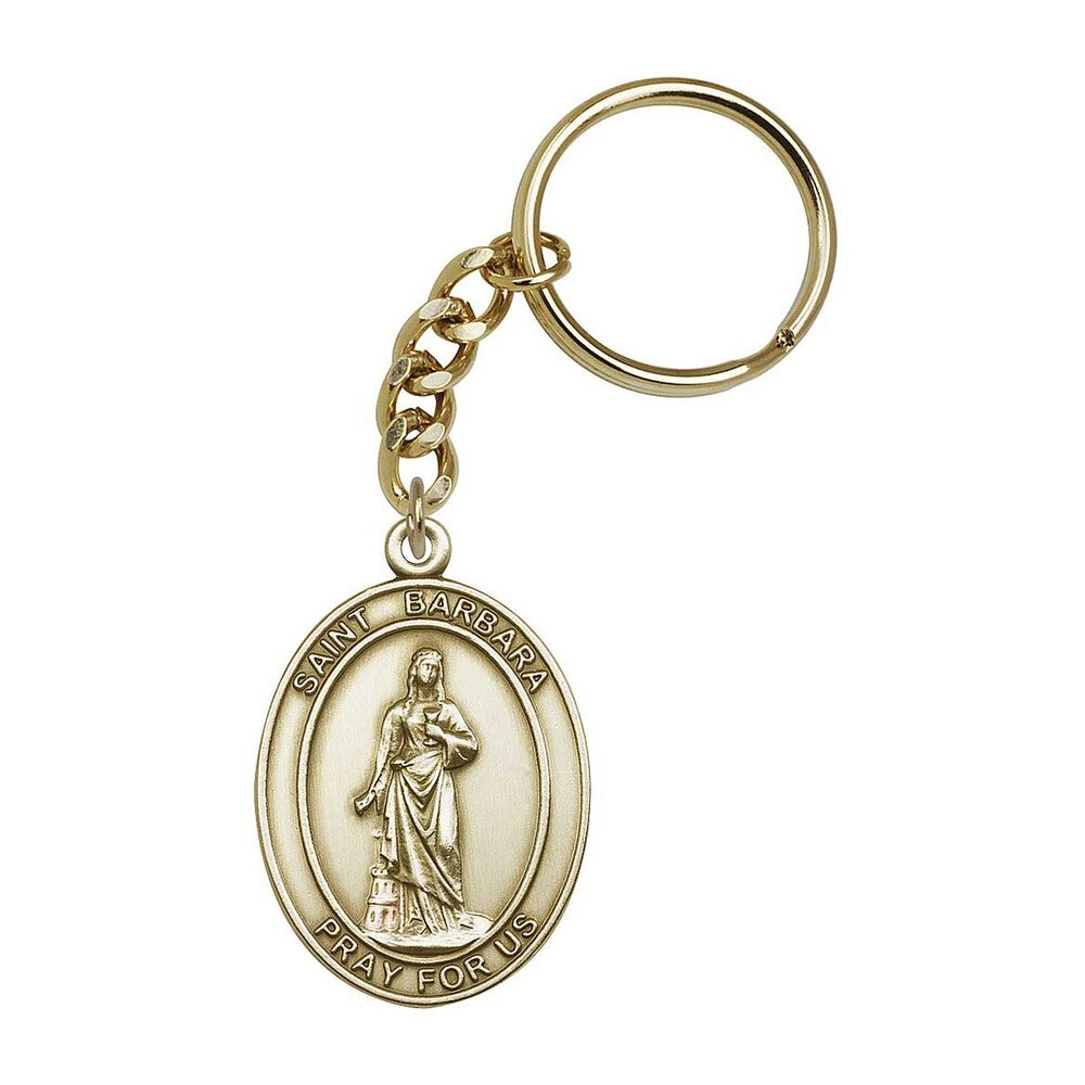 St. Barbara Keychain