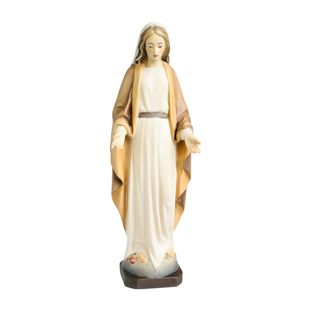 Wooden Sculpture Immaculate Conception Madonna from Val Gardena