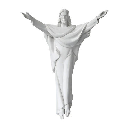 Christ the King Sacred Fiberglass Sculpture for outdoor | Val Gardena