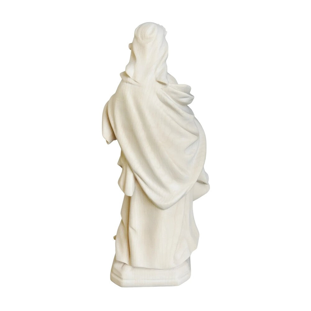 Carved Wooden Statue of Saint Mary Magdalene - Val Gardena Craftsmanship