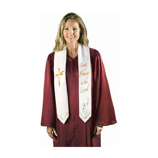 Sing Praise to the Lord Choir Stole