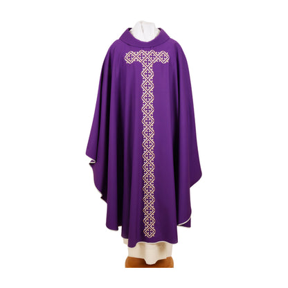 Pure Wool Crypt Chasuble - Available in 5 Colours