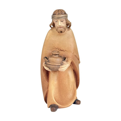 Shepherd with Vase in Maple Wood