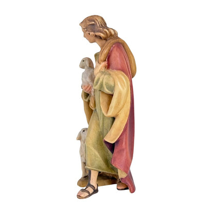 Pastor with Lamb - Maple Wood