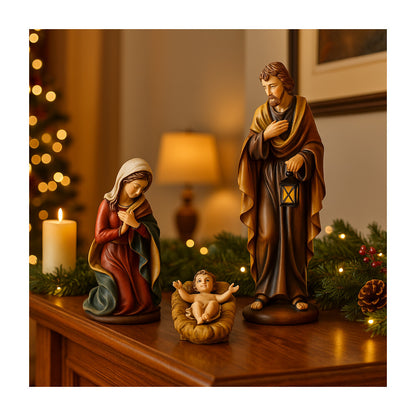 Holy Family 3 Figures 6"