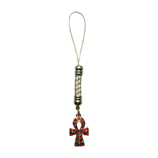 Red Ankh Cross Mobile Phone Accessory