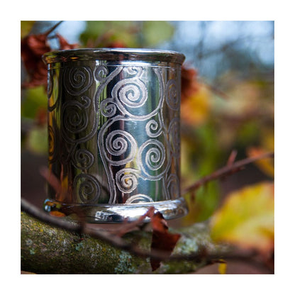 Tree Of Life Pewter Candle Votive