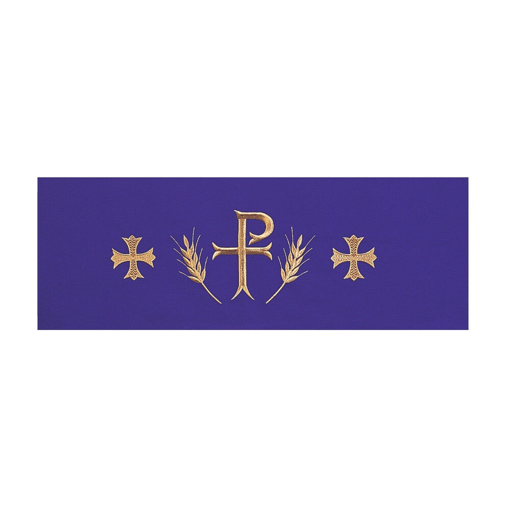 Washable Fitted Altar Cloth - Design BVSL9407 Available In 6 Liturgical Colours