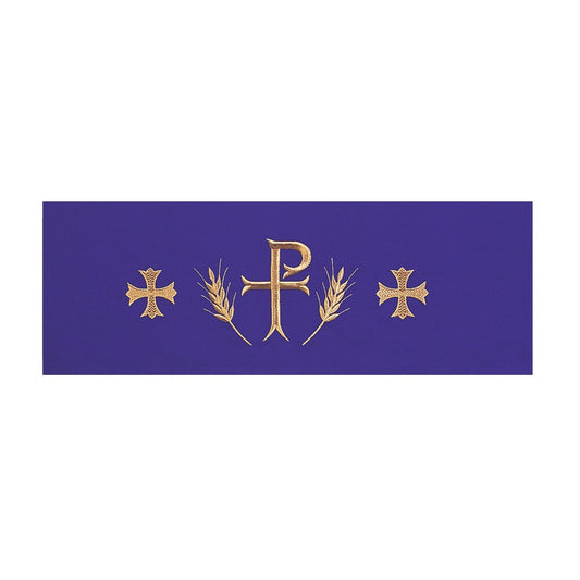 Washable Fitted Altar Cloth - Design BVSL9407 Available In 6 Liturgical Colours