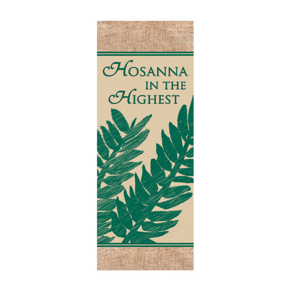 Hosanna In The Highest X-Stand Banner