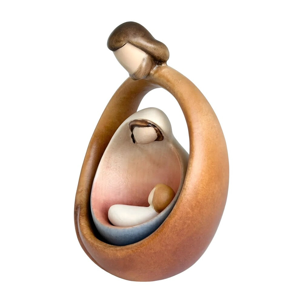 Sacred Family Modern Minimalist Nativity Scene - Wood Sculpture