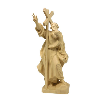St. Andrew, Wood Carving from Val Gardena