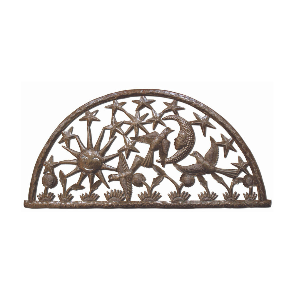 34in Arch of Stars Metal Art