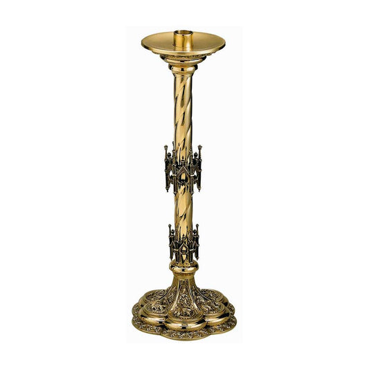 24" High Gothic Standing Paschal Candlestick