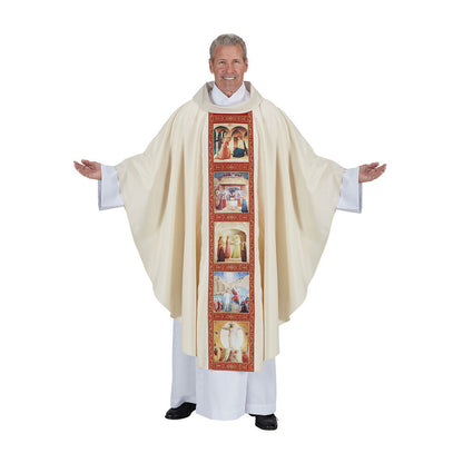 The Life of Christ Cowl Neck Chasuble