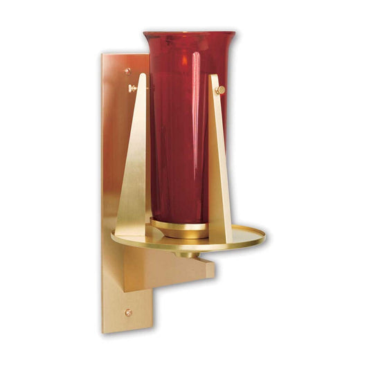 15" High  Sanctuary Lamp Wall Bracket