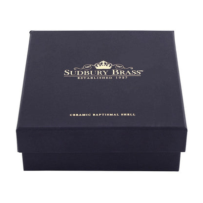 Porcelain Baptismal Shell in Gift Box