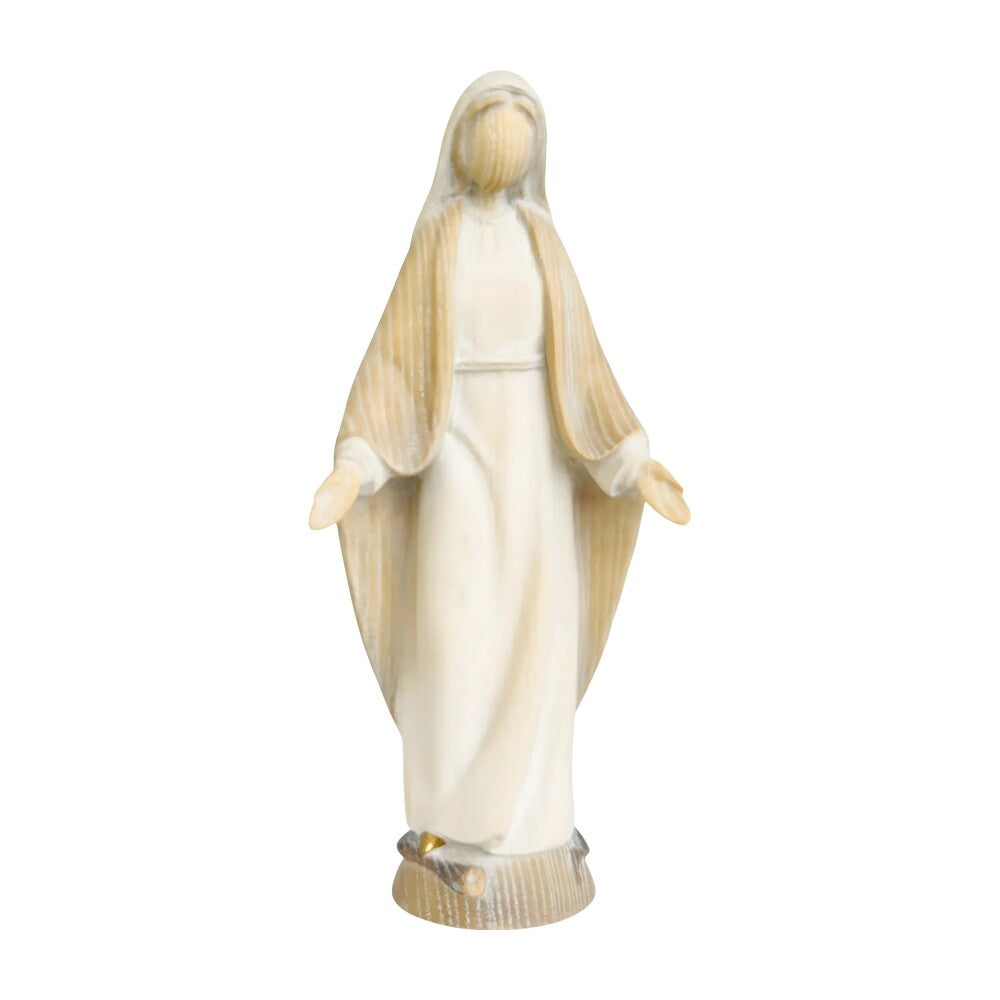 Modern Miraculous Madonna – Val Gardena Wood Carving