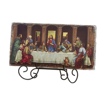 Last Supper Adams Tile Plaque