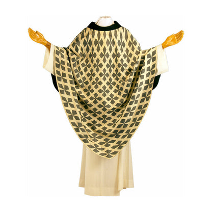 "Croce Fiore" Design Chasuble - Available in 5 Colours
