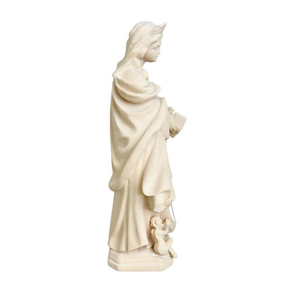 Saint Juliana Wooden Statue Val Gardena