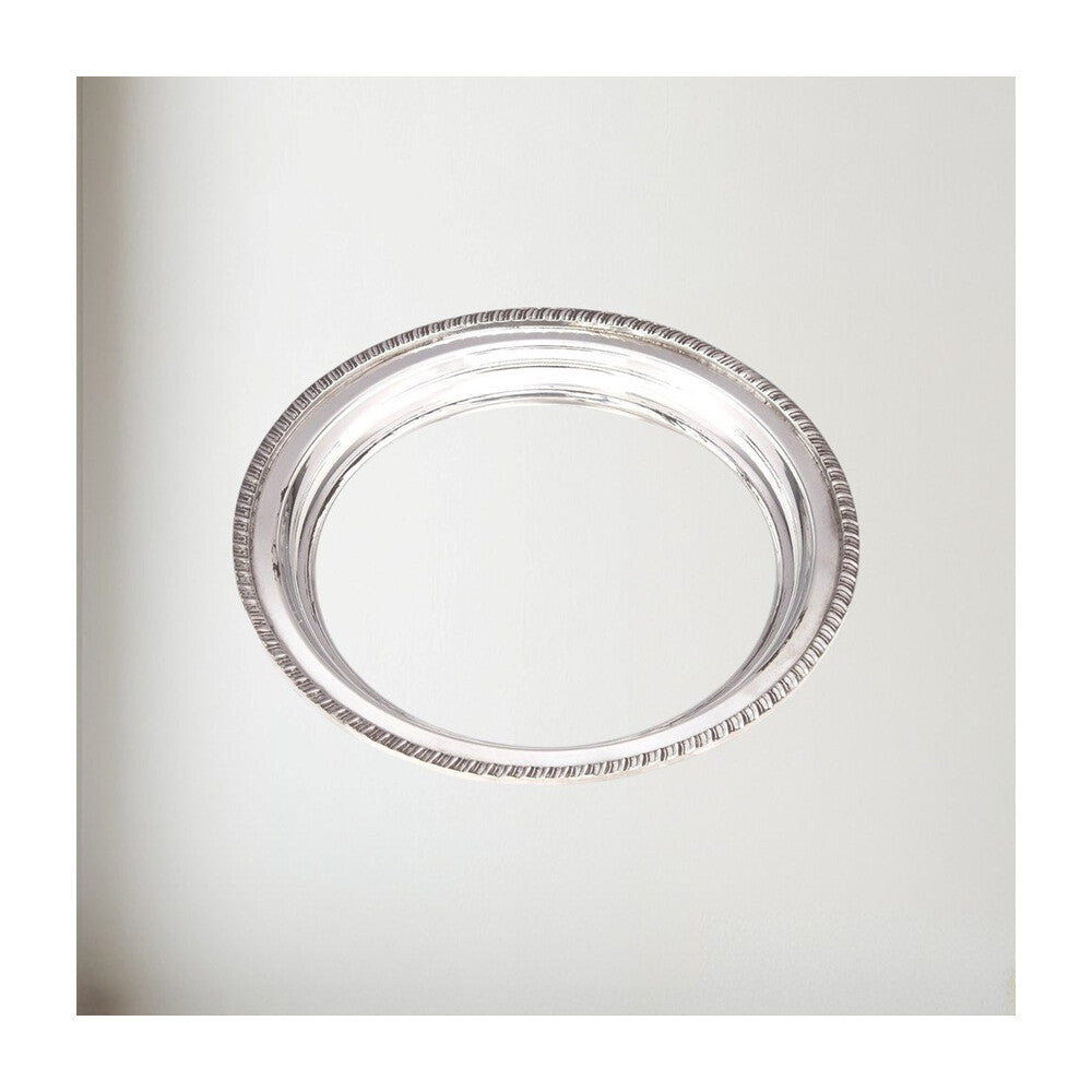 Small Gadroon Rim Pewter Tray