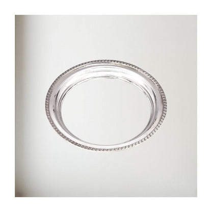 Small Gadroon Rim Pewter Tray