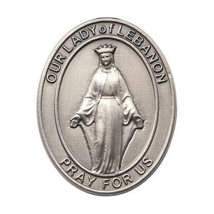 Gold Oxide O/L of Lebanon Visor Clip