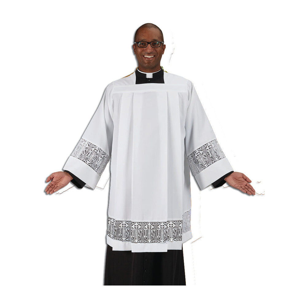 R. J. Toomey Latin Cross Lace Insert Cotta