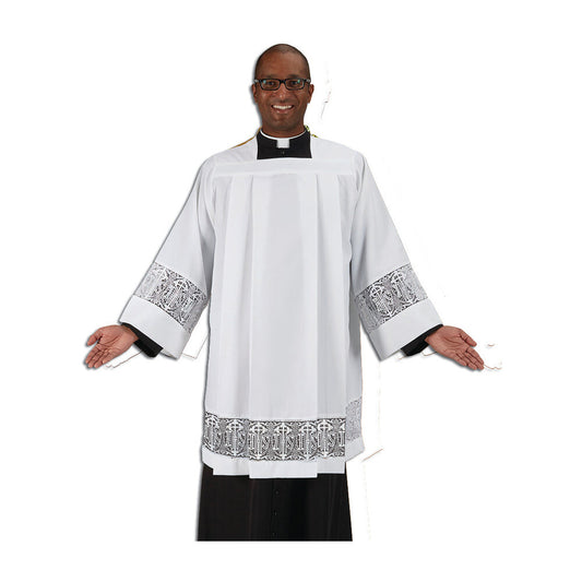 R. J. Toomey Latin Cross Lace Insert Cotta